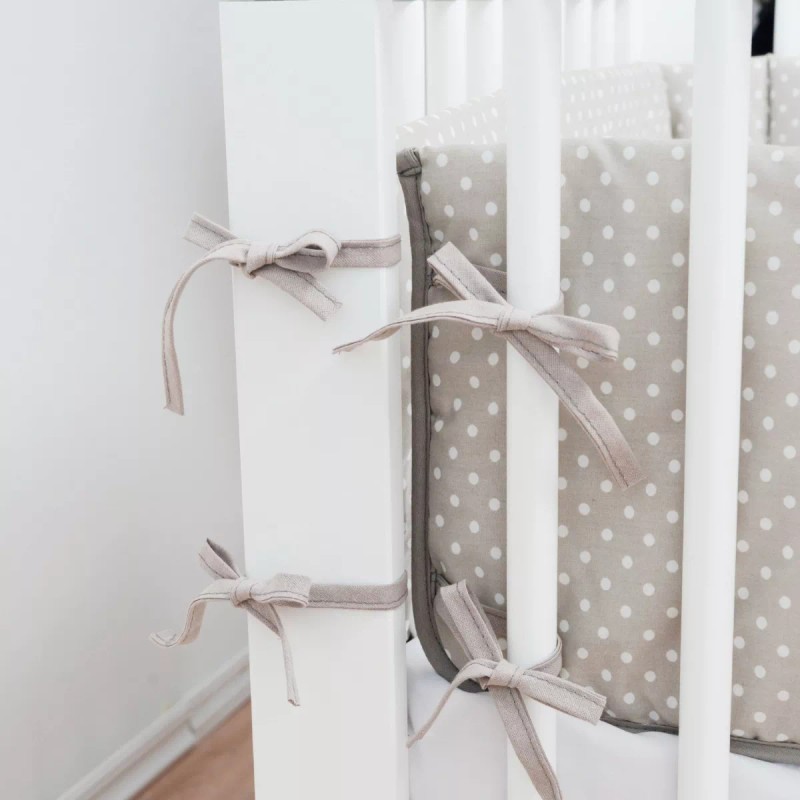 Baby Inc Set De Edredon Cuna Ultrasoft Gris Blanco Baby