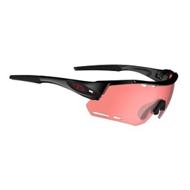 Tifosi Alliant Crystal Black/Enliven Bike Red Lens