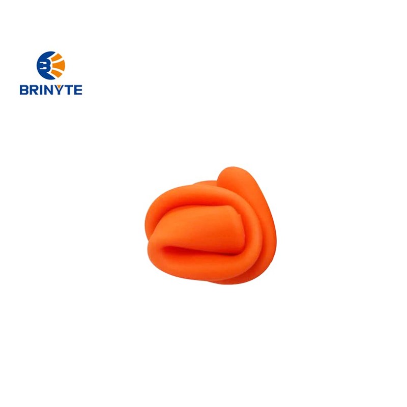 Brinyte BTW18 7-Inch Orange Silicone Traffic Wand Foldable for PT18Pro