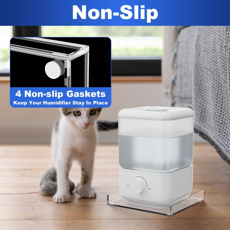 Homakover Acrylic Humidifiers Tray for LEVOIT Classic 160 Top-Fill Humidifiers