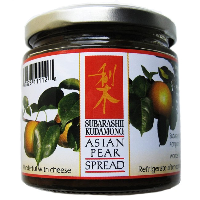 Subarashii Kudamono Gourmet Asian Pears - Asian Pear (cheese) Spread, 8 oz jar