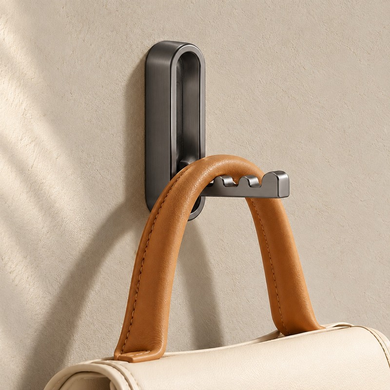 Foldable Wall Hook for Towels, Coats & Bags – Wall