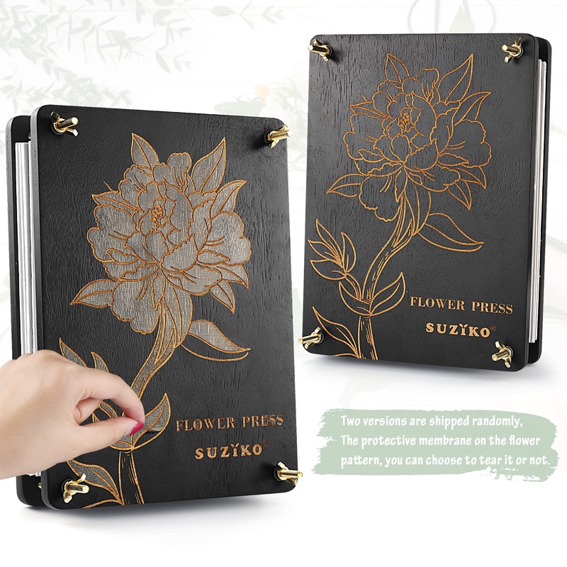Suziko Large Flower Press Kit 11.8 x 8.7 inch 6