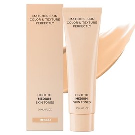 Bases que cambian de color Tinte de piel Bb Cream que cambia color para tonos piel claros a medios Maquillaje en crema con acabado natural 30 ml.