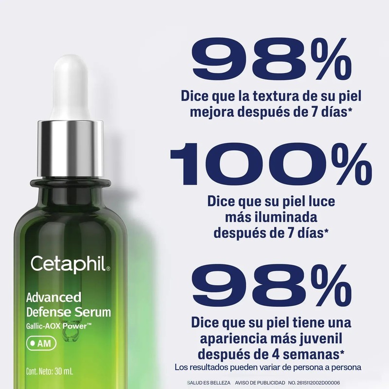Sérum Facial Cetaphil Advanced Defense de Día para Piel Sensible