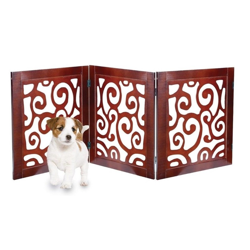 Safety Pet Gate for Dogs – Free-Standing & Foldable -