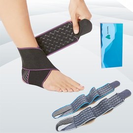 High Elasticity Ankle Brace Best Support for Basketball，Soccer,comfilife achilles tendonitis brace，Achilles Brace with Plantar Fasciitis Relief，Effective Foot and Ankle Brace，Ankle Brace for Women， Pink 1