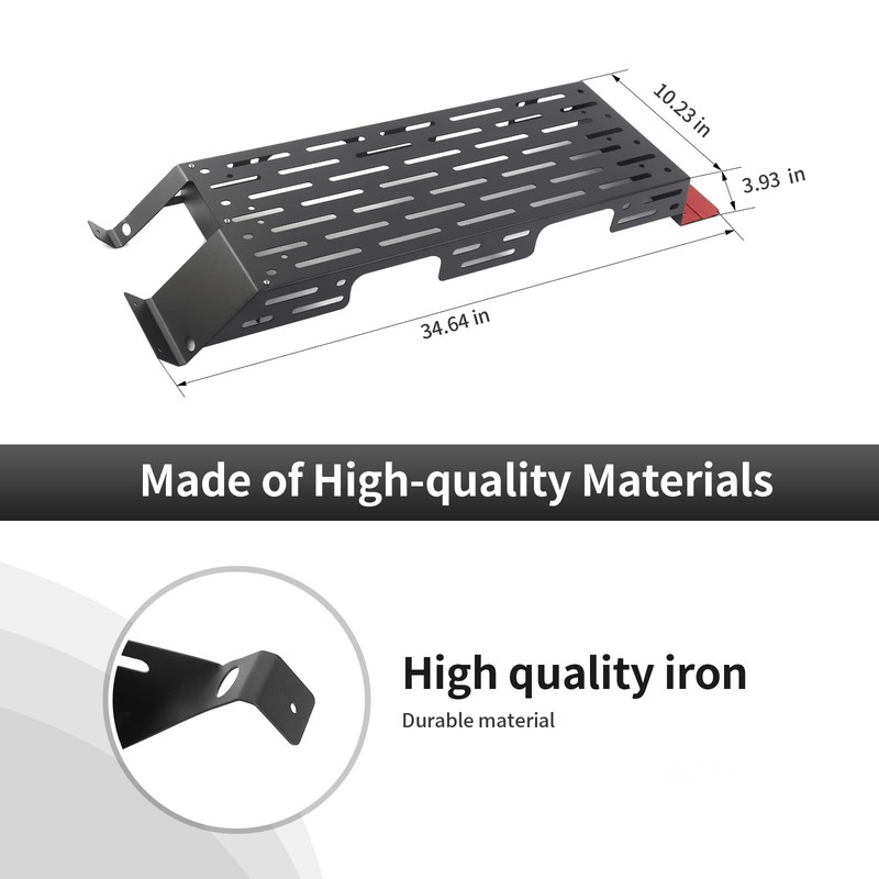 CheroCar Roof Rack Overhead Molle Panel Accessories Compatible with 2007-2018