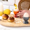 UNICASA Ceramic Egg Cups, Porcelain Colorful Egg Cup Set of