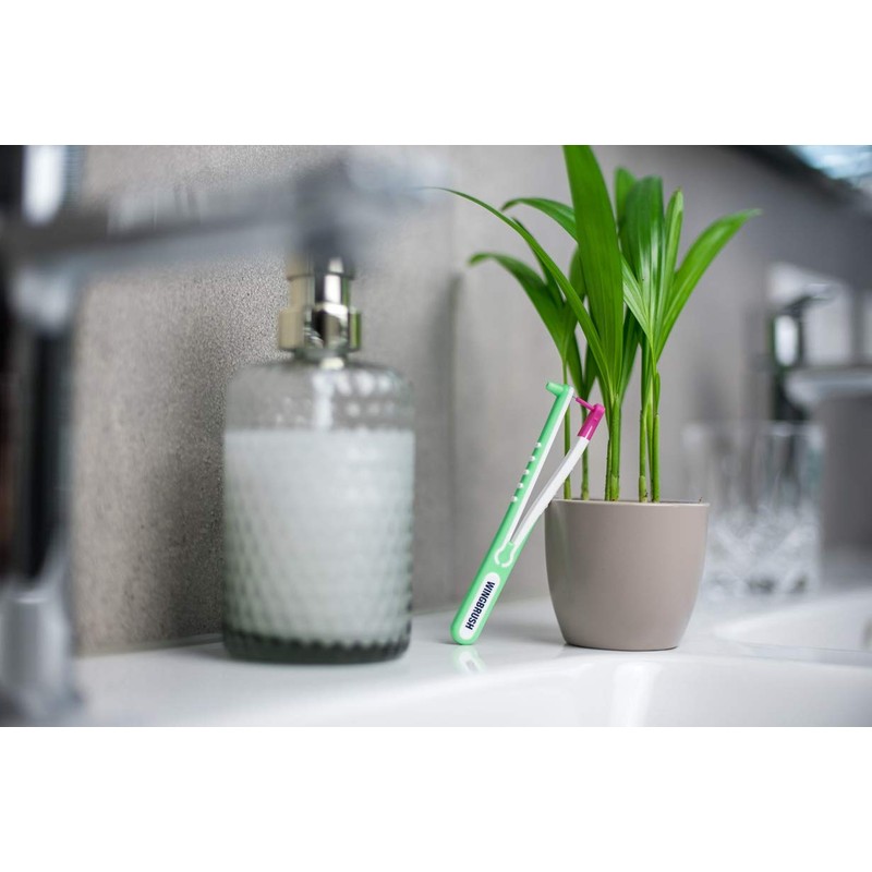 Wingruh® Interdental Brush Starter Set Incl. 3 x Interchangeable Brushes