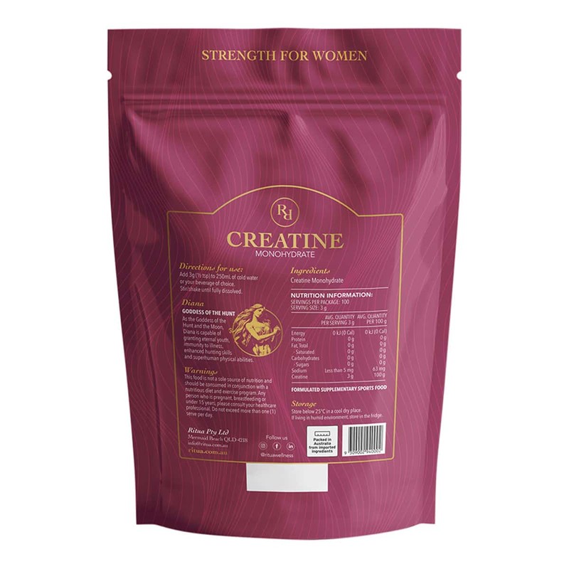 Ritua Creatine Monohydrate - Strength for Women, 1kg