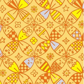 PILOT Ai Sayama Collaboration with Exciting Cats Hard Brush, Extra Fine Point (Cloisonne Cat, Orange)