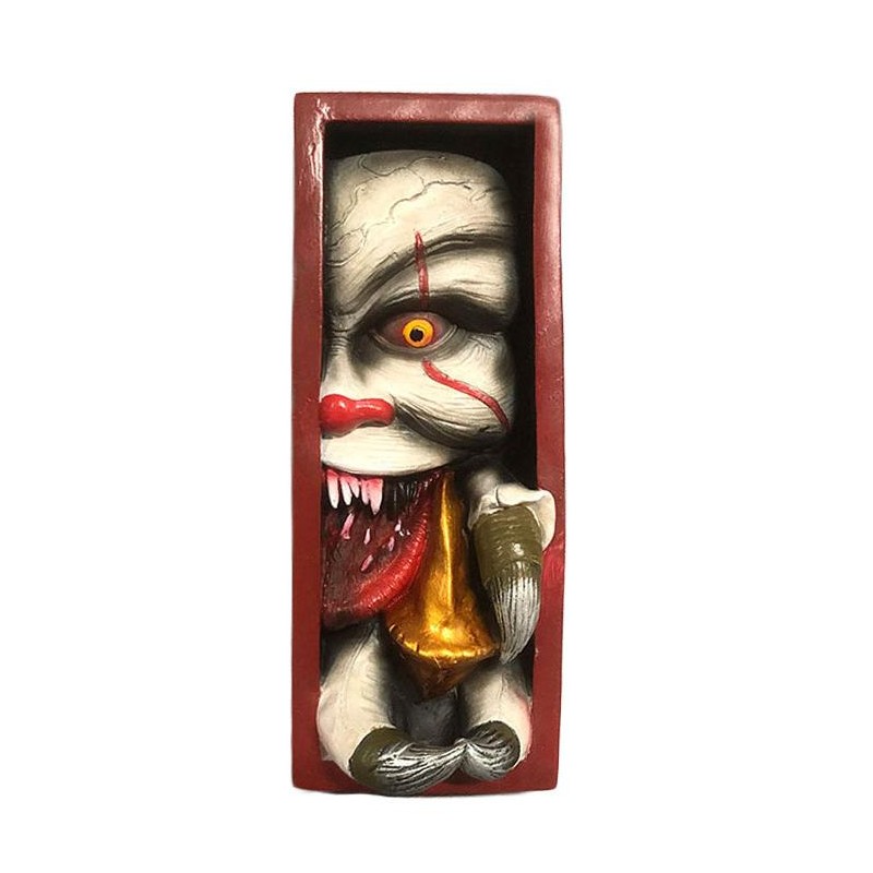Monster on The Bookshelf Resin Decor Bookstand Resin Sculpture Ornaments