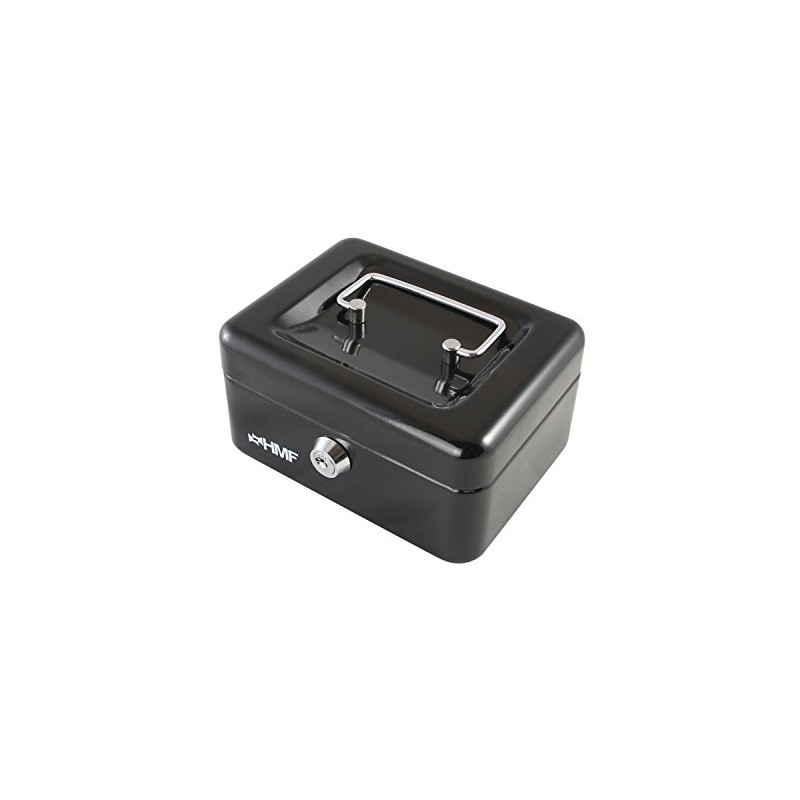 Cash Box 150 x 110 x 75 mm Black