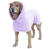 DOTEYAYP Dog Drying Coat with Hood, Adjustable Soft Wrap Bathrobe