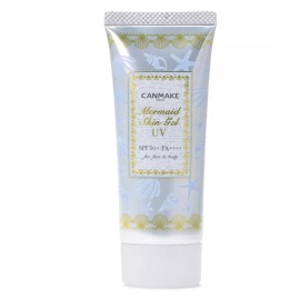 CANMAKE Tokyo Mermaid Skin Gel UV Sunscreen SHADES #01 #02 #C01 #C02- US Seller - 02 White