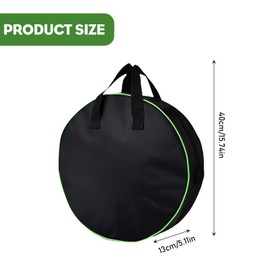 SHUOHONG Heavy Duty Cable Bag, Charging Cable Bag, Electric Car, Cable Bag for Garden Accessories, Waterproof Cable Organiser Bag, Small, EV Portable Cable Bag, Charging Cable, 40 cm