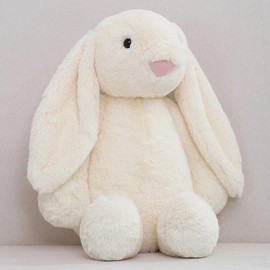 Jellycat Bunny Plush 40cm – New Collection, Ultra-Soft & Adorable Cuddly Rabbit for All Ages - Color: White
