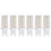 6Pcs 5W G9 46LED Bulb Dimmable Chandelier Ceiling Lamp Bulbs