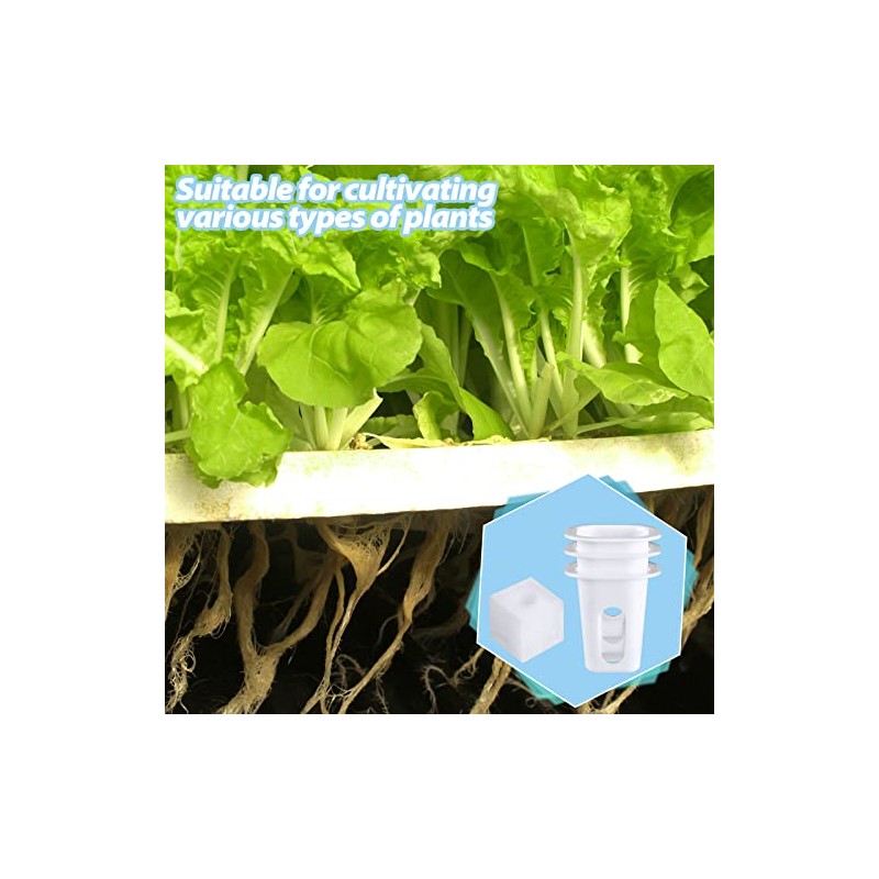 Hoolerry Hydroponics Growing System Kit - 100 Pieces for Indoor