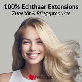 hair2heart Fusion U-TIP Keratin Bond Extensions | 100% real human hair extensions | 25 strands | smooth hair | #9/0, Light Blonde | 1 grams per strand | 24inch