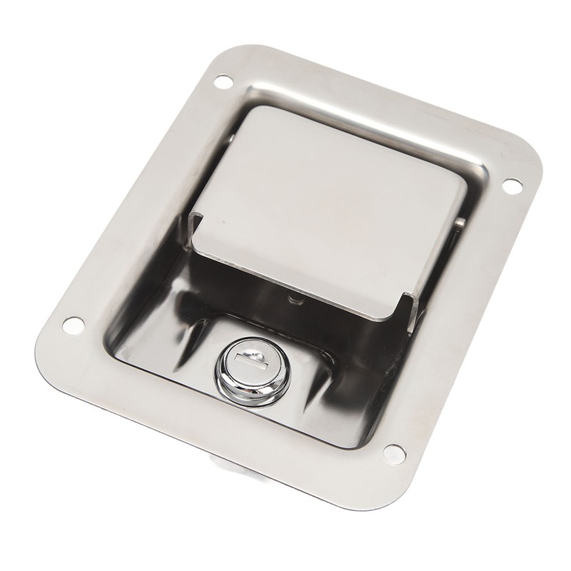 Trailer Door Key Lock Lock Stainless Steel Door Paddle Handle