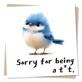 Sorry Card For Someone Special - Apologies - I Am Sorry - Funny and Lighthearted - Sorry Card For a Friend, Best Friend, Loved One, Partner, Relative, Colleague