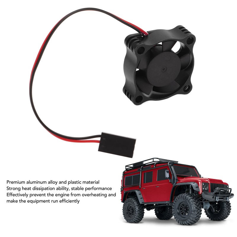 Motor Cooling Fan 30x30mm Aluminium Alloy Fast Cooling Lightweight RC