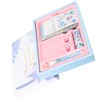 Notebook Set Checkered Girl's Heart Cute Thick Journal Gift Box