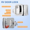 Nilight Nilight RV Door Lock Replacement Chrome with Paddle Deadbolt