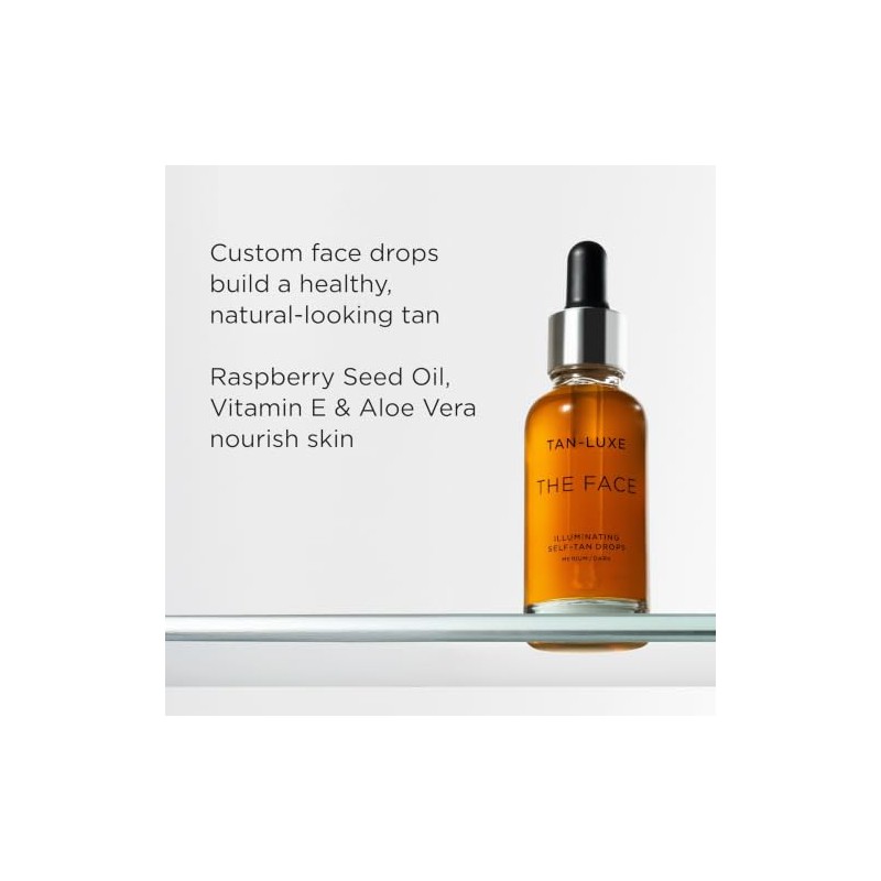 Tan-Luxe The Face Illuminating Self-Tan Drops 30 ml Light /