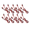 10Pcs Electrical Alligator Clip Dual Ended Alligator Clamps Test Leads