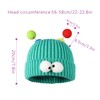 Meliyya Unisex Beanie Hat Cartoon Funny Wool Hat Monster Knitted