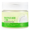 ARCHIDATE 2% BHA+5% AHA Exfoliant Pads, Reduce Acne, Blackheads and