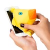 Plusheez Handyhalter 2-in-1-Telefonständer mit Mikrofasertuch Bildschirmreiniger Universeller Telefonständer für Kinder,