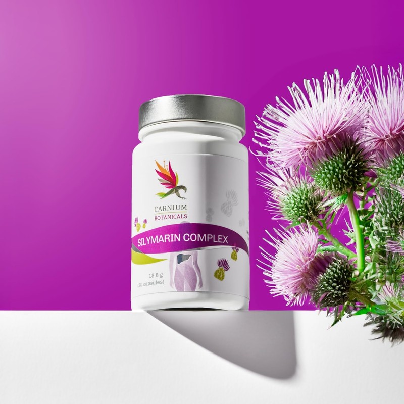 Carnium Botanicals Silymarin Complex - Milk Thistle, Dandelion and Artichoke