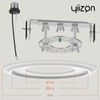 YIIZON Recessed to Pendant Light Converter Kit - 6 Inch