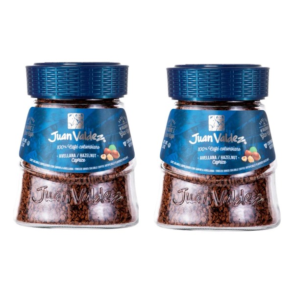 Duopack Café Juan Valdez Soluble Liofilizado Avellana 95gr