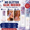 2Pcs Glitter Stick, Body & Face Glitter Stick, Body Glitter,