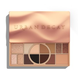 Urban Decay - Naked Shaped Warm Palette, Paleta de Sombras Todo en Uno con 14 Tonos Cálidos y 4 Acabados, Para Sombrear, Definir, Iluminar y Esculpir 