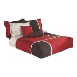 Primavera Edredón Kike Queen Size C/sábanas 10 Pzas