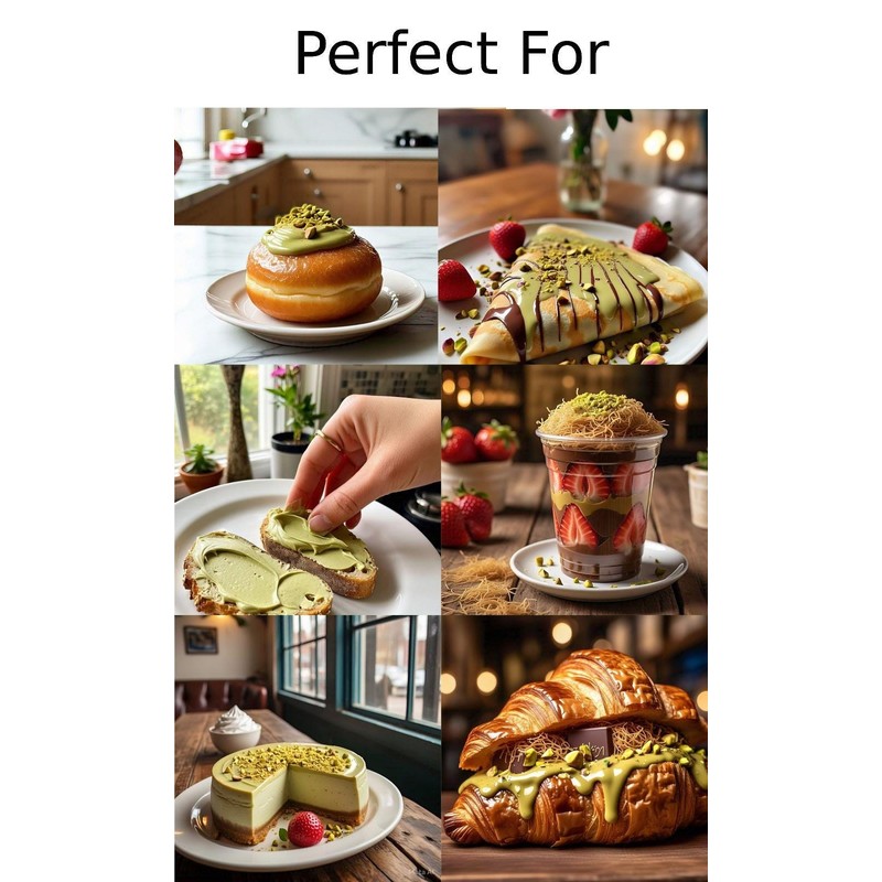 La Clara Perla Crunchy Pistachio Spread Cream (For Dubai Chocolate)