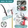 Pole Saws for Tree Trimming, 7.3-27 ft Extendable Tree Trimmers