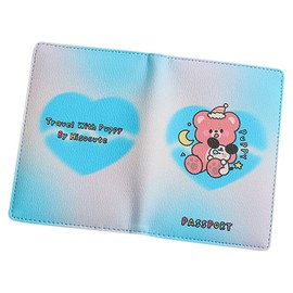 Operitacx Rfid Passport Cover Travel Document Holder Passport Organizer Pu Leather Durable Stylish