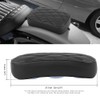 goodfitment - Motorcycle Pillion Passenger Pad Seat, Black Rhombus Pattern