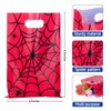 PintreeLand 40 PCS Spider Web Party Favor Bags, Red and