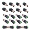 Lewttyer BNC Video Balun Connector Solderless Adapter Terminal Block, 2-Pin