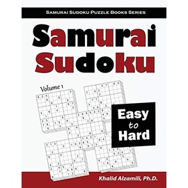 Samurai Sudoku: 500 Easy to Hard Sudoku Puzzles Overlapping into 100 Samurai Style (Samurai Sudoku Puzzle Books Series)