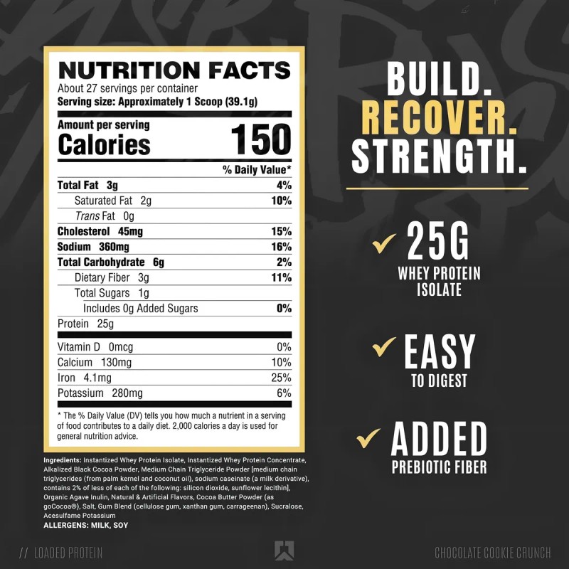 Ryse Protein 2 Lbs 27 Serv Sabor Jet Puffed Birthday