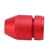 Adjustable Drill Stop Collar Aluminum Alloy Red Anti Slip Nylon